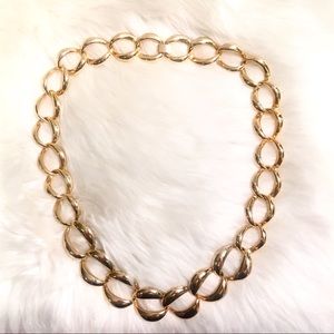 Vintage Chain Statement Necklace